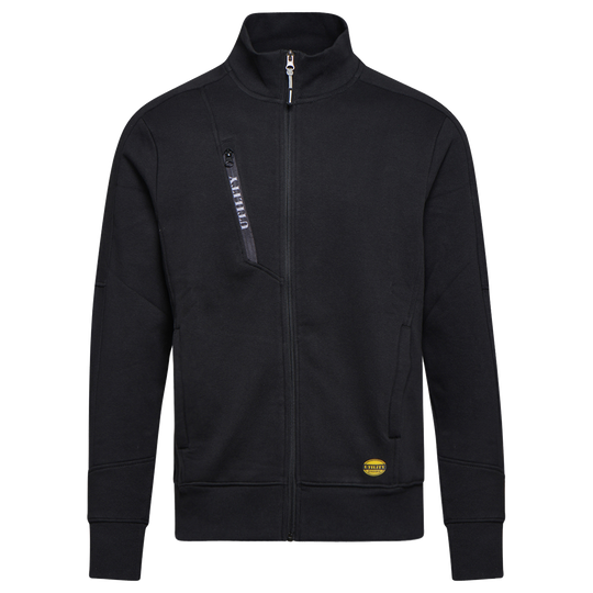 Ανδρική ζακέτα DIADORA FZ LITEWORK BLACK - 1