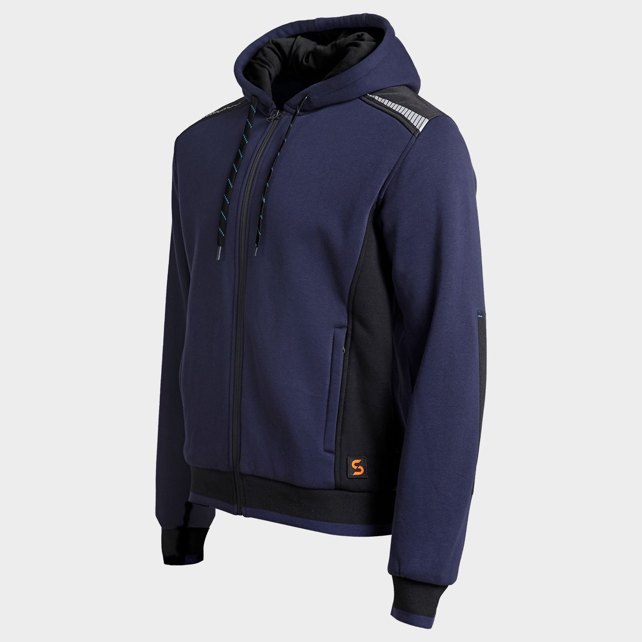 Суитшърт PRISMA 2.0 NAVY/ROYAL BLUE - 3