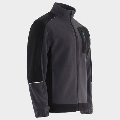 Hanorac REVOLT FLEECE GRI/NEGRU/PETROL - 4