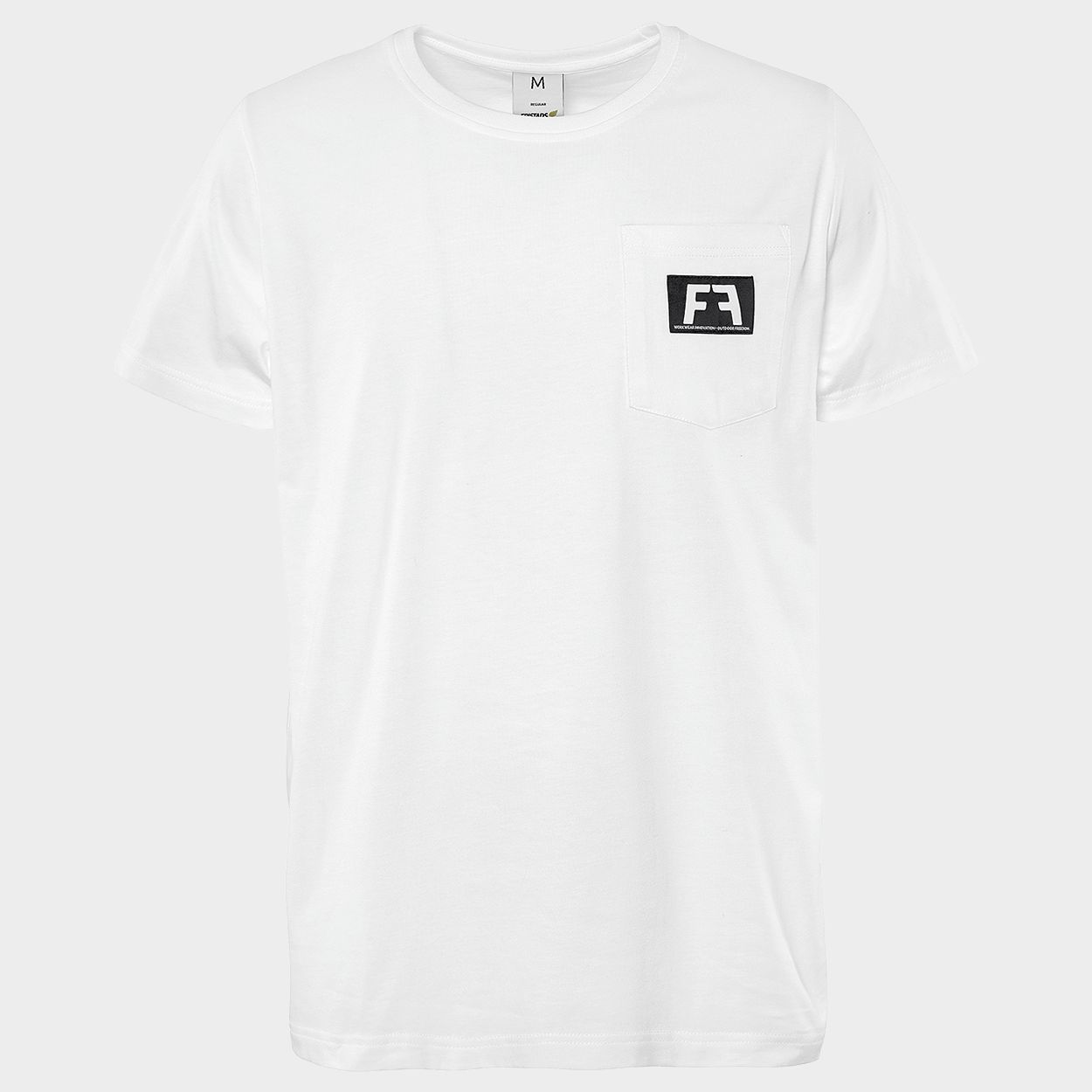 Κοντομάνικο μπλουζάκι FRISTADS SODIUM UNISEX WHITE