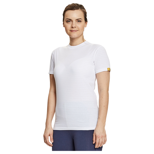 Tricou NOYO ESD ALB
