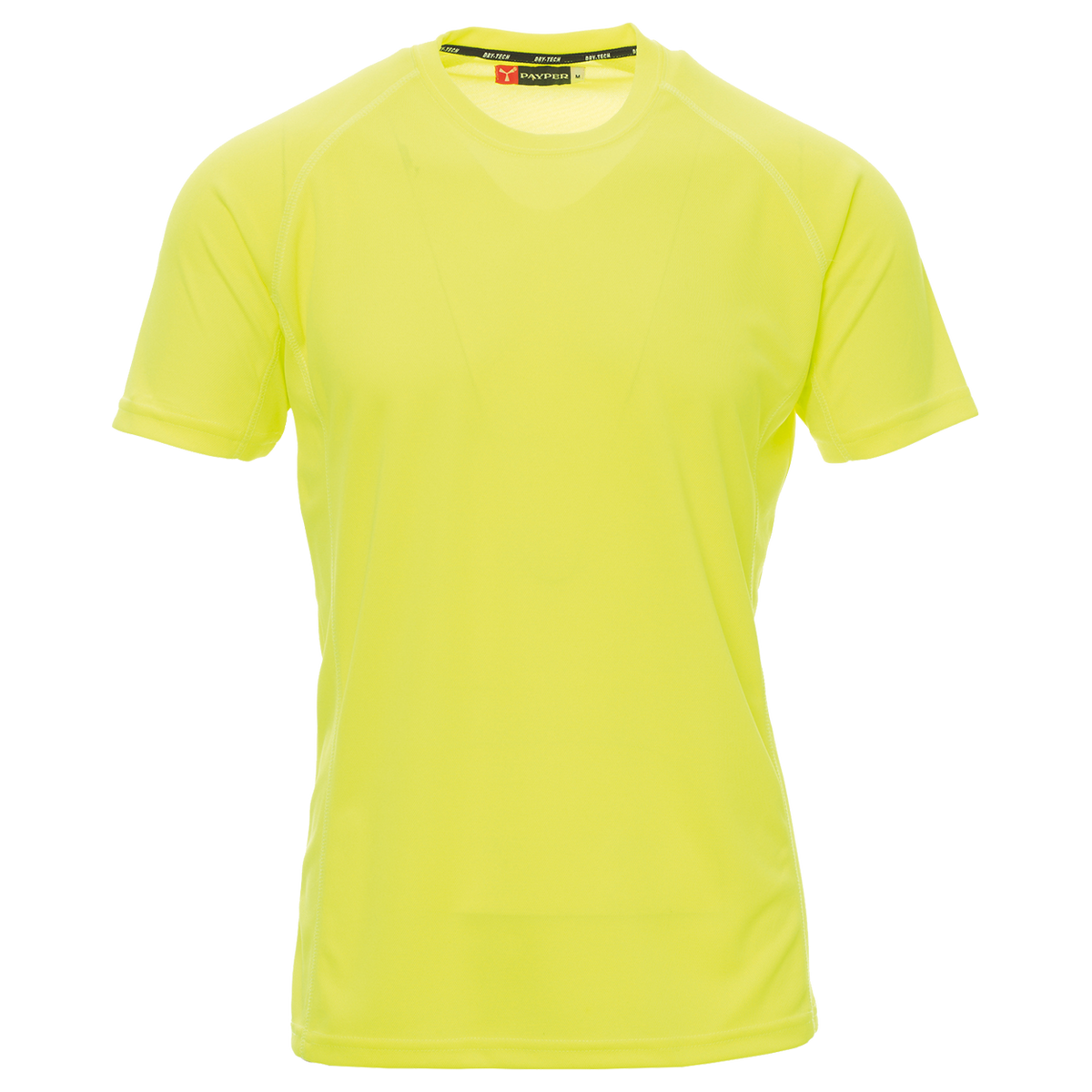 Тениска PAYPER RUNNER FLUO YELLOW