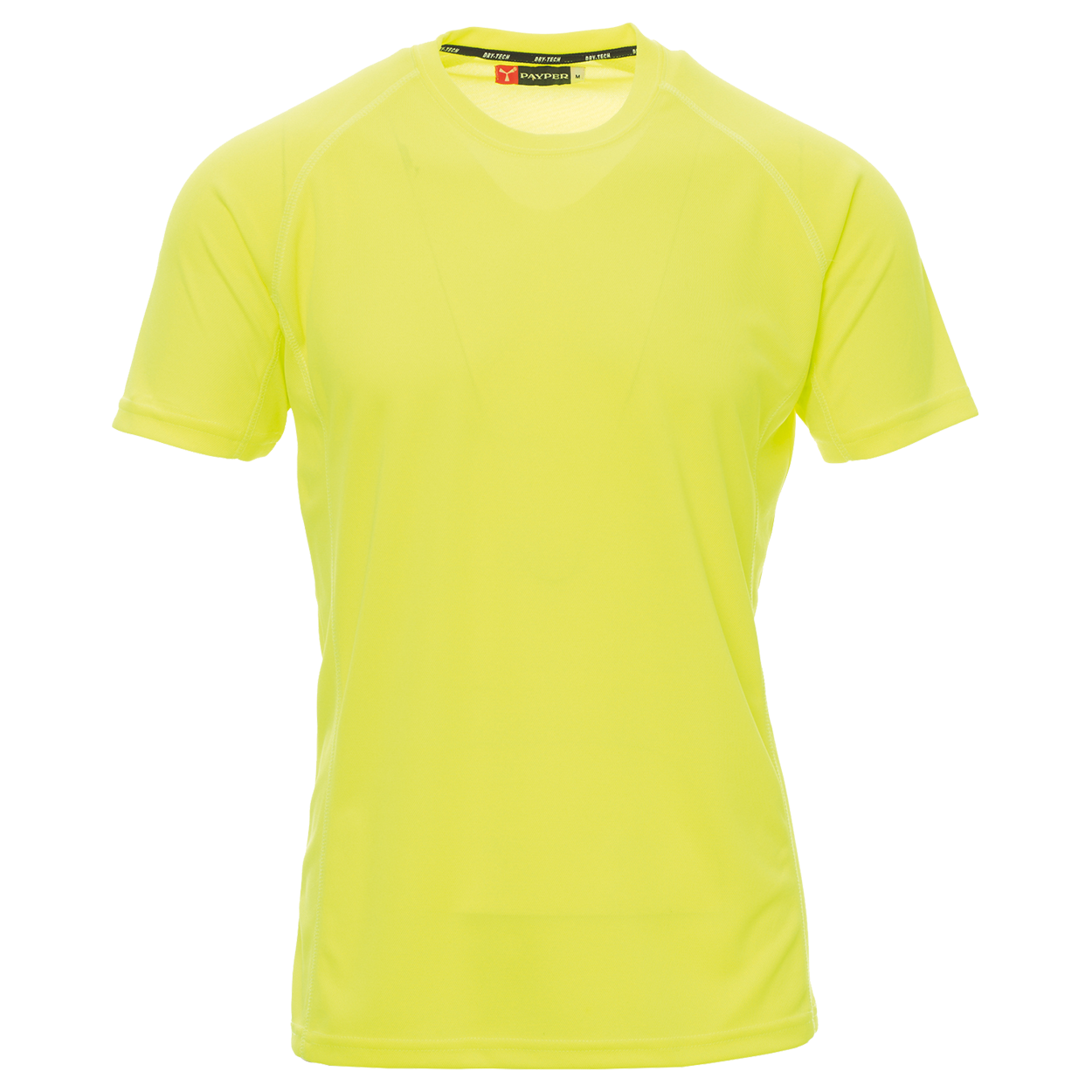 Тениска PAYPER RUNNER FLUO YELLOW