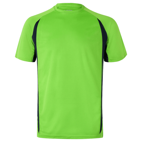 Κοντομάνικη μπλούζα VELILLA GREEN/NAVY BLUE - 1