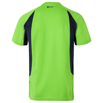 Tricou VELILLA VERDE/ALBASTRU MARIN - 2