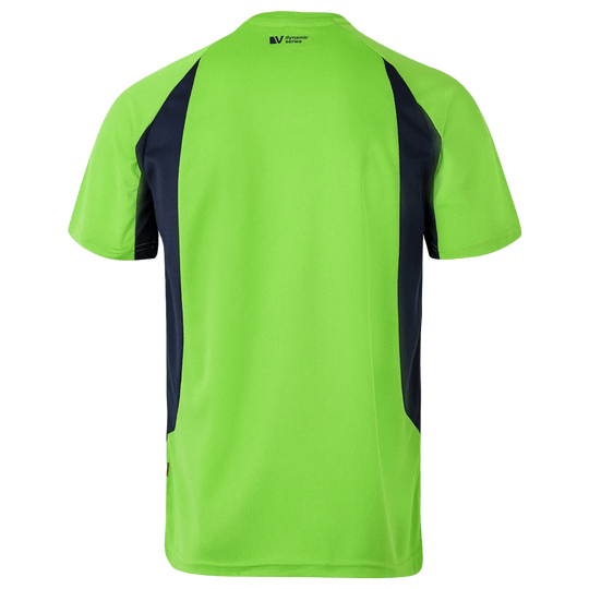 Κοντομάνικη μπλούζα VELILLA GREEN/NAVY BLUE - 2