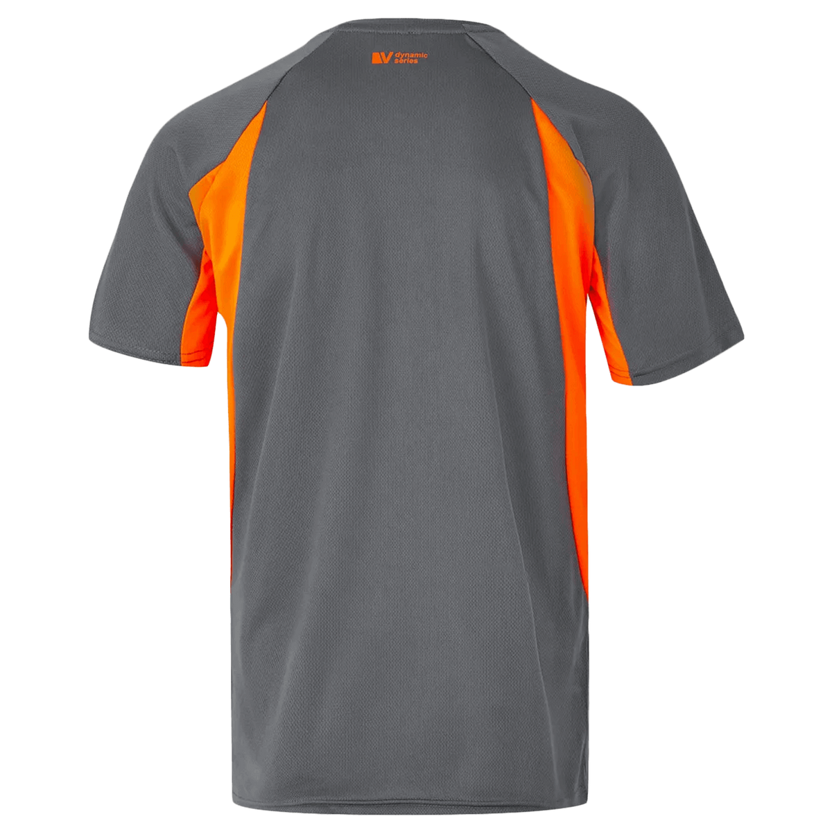 Tricou VELILLA GRI/PORTOCALIU - 2