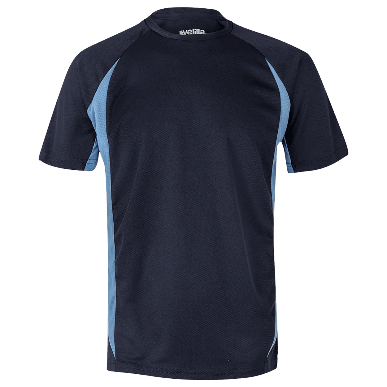 Tricou VELILLA ALBASTRU MARIN/ALBASTRU DESCHIS - 1