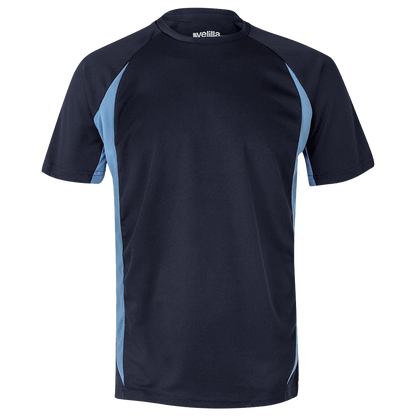Tricou VELILLA ALBASTRU MARIN/ALBASTRU DESCHIS - 1