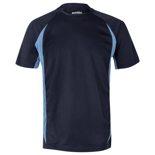 Κοντομάνικη μπλούζα VELILLA NAVY BLUE/LIGHT BLUE - 1