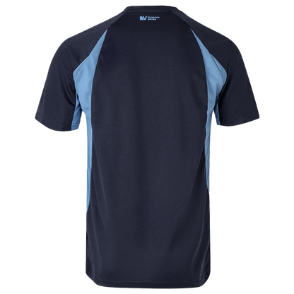 Tricou VELILLA ALBASTRU MARIN/ALBASTRU DESCHIS - 2