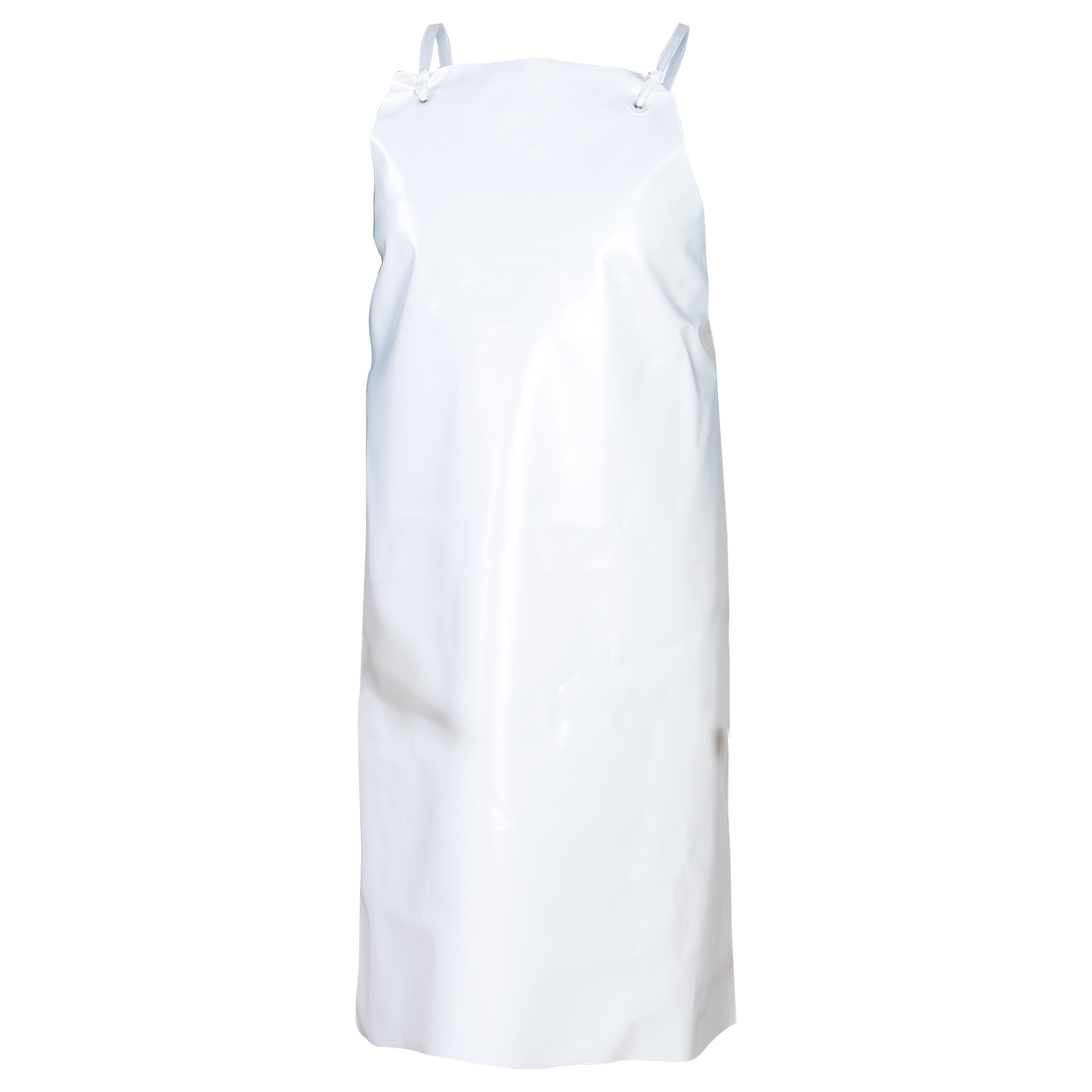 Waterproof apron VINYL WHITE