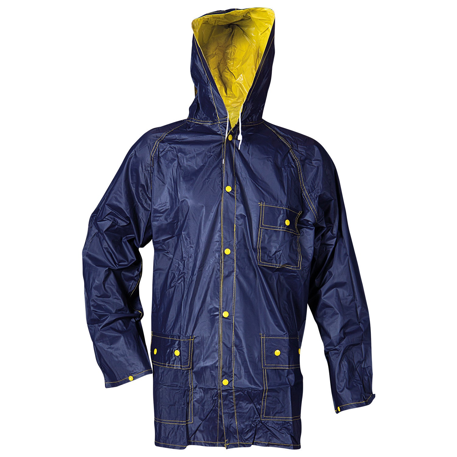 Waterproof jacket RONY NAVY/YELLOW