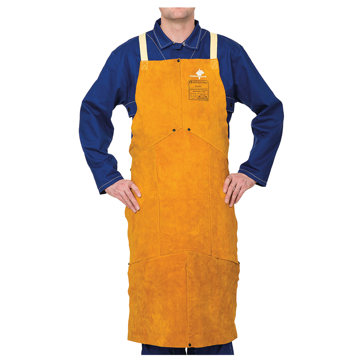 Престилка за заварчик WELDAS GOLDEN BROWN