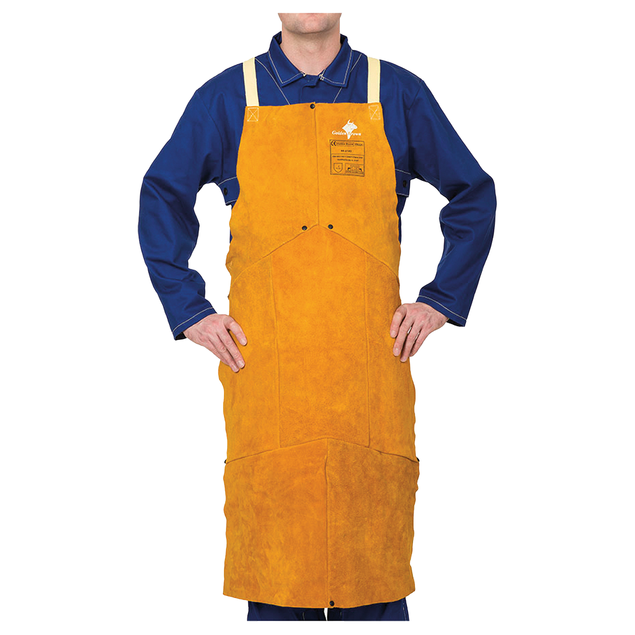 Престилка за заварчик WELDAS GOLDEN BROWN