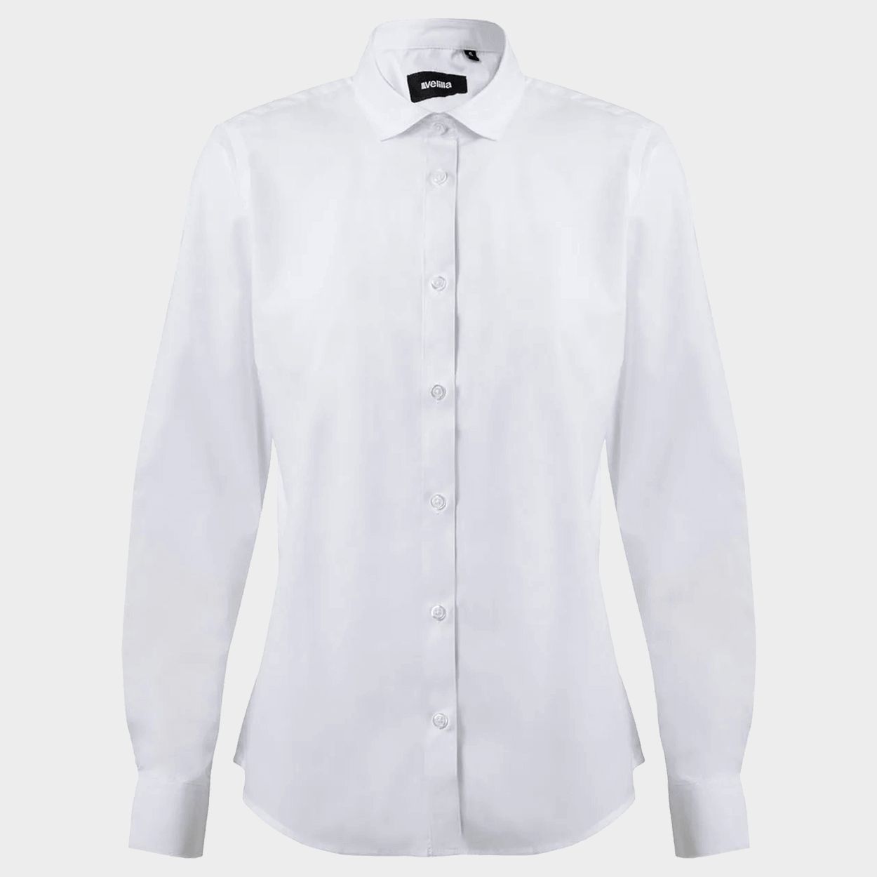 Cămașă cu mânecă lungă de damă VELILLA WHITE - 1