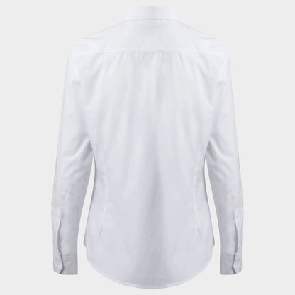 Cămașă cu mânecă lungă de damă VELILLA WHITE - 2