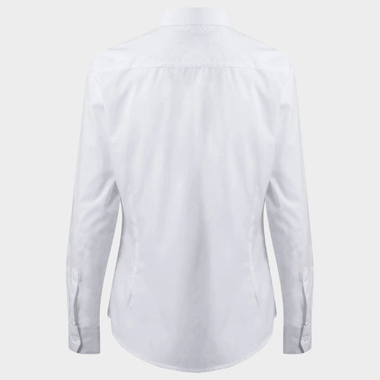 Cămașă cu mânecă lungă de damă VELILLA WHITE - 2