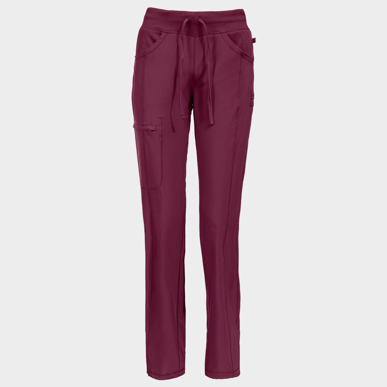 Women's medical pants CHEROKEE BORDEAUX CKE1123A - 1