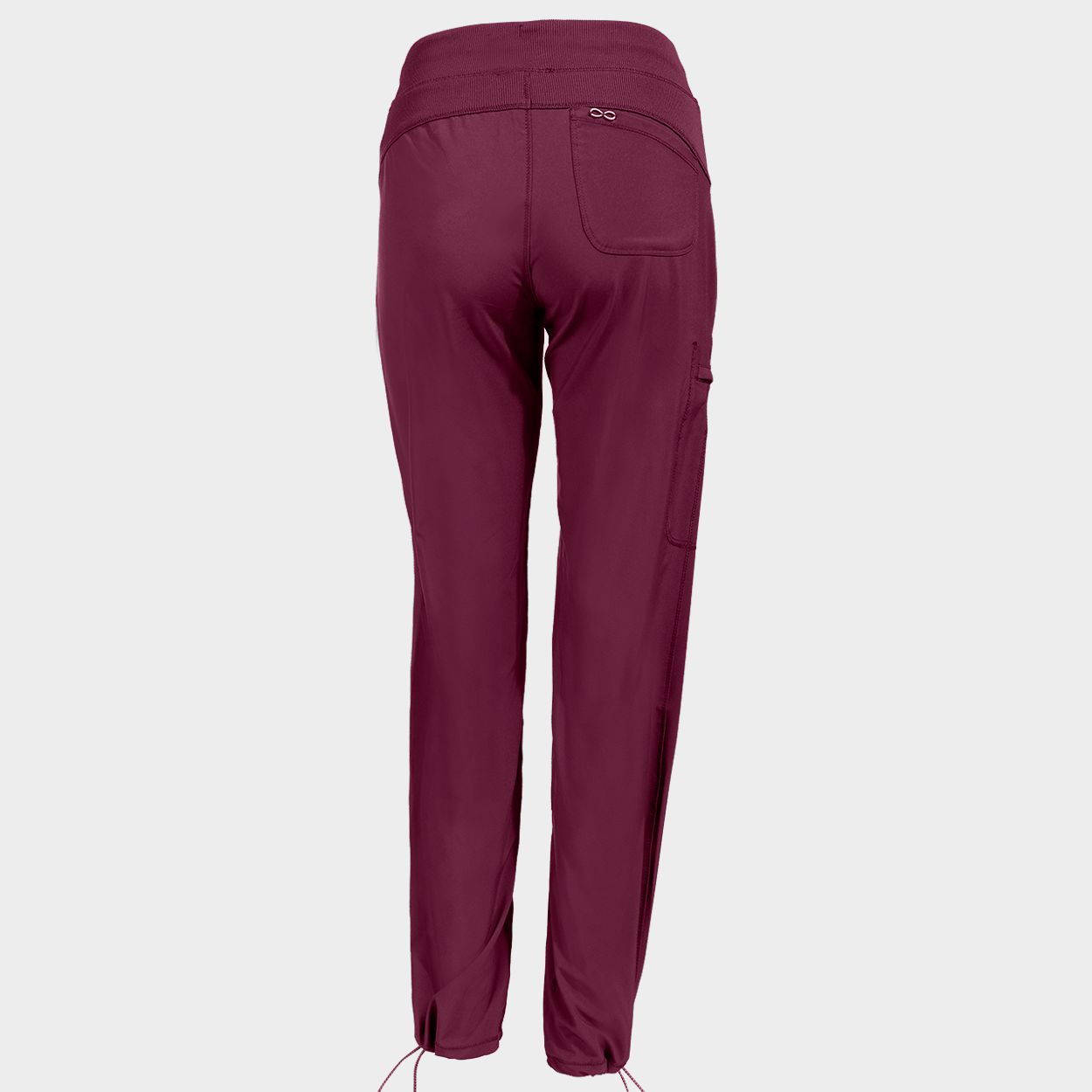 Women's medical pants CHEROKEE BORDEAUX CKE1123A - 2