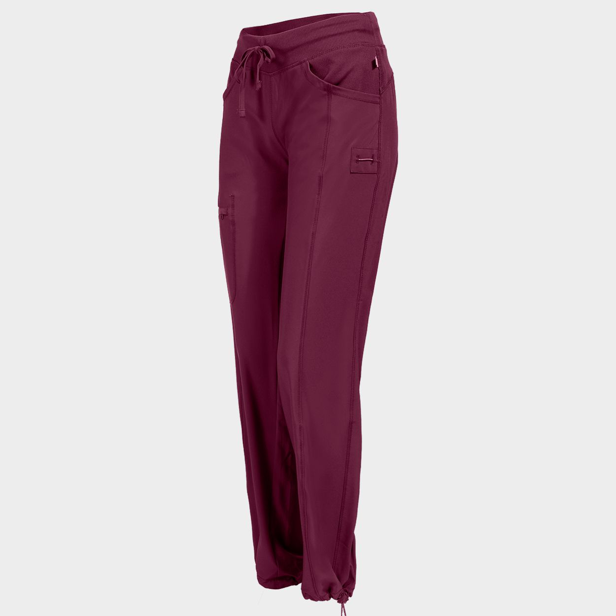 Women's medical pants CHEROKEE BORDEAUX CKE1123A - 3