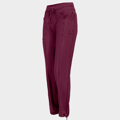 Women's medical pants CHEROKEE BORDEAUX CKE1123A - 3