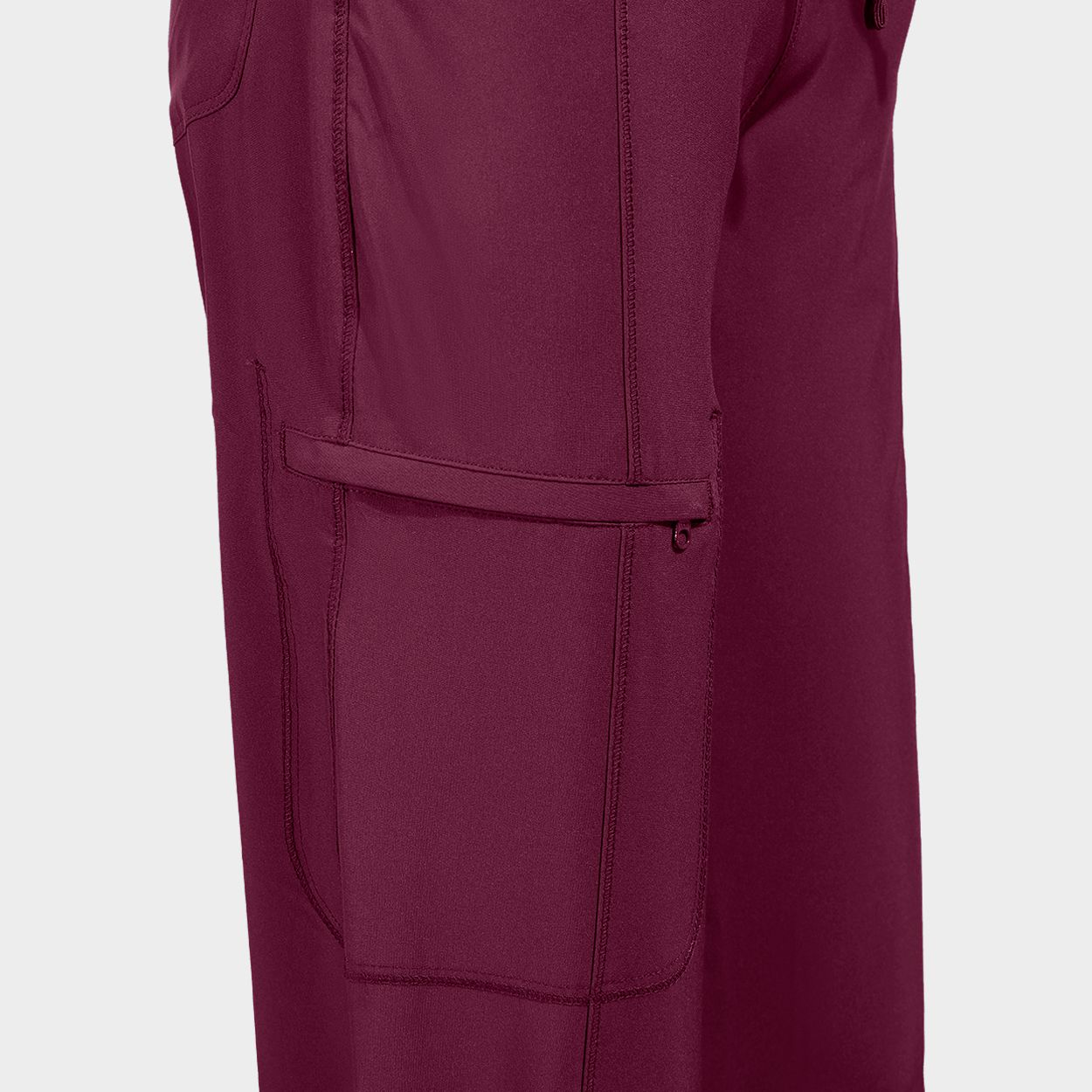 Women's medical pants CHEROKEE BORDEAUX CKE1123A - 5