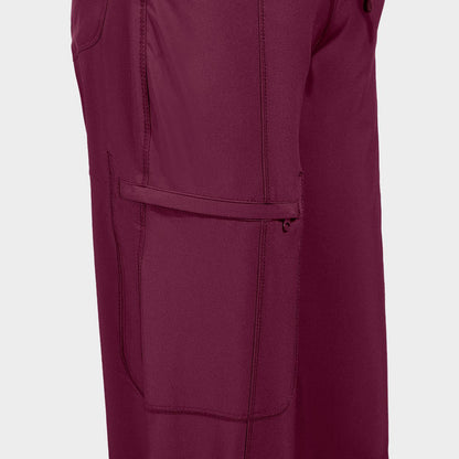 Women's medical pants CHEROKEE BORDEAUX CKE1123A - 5