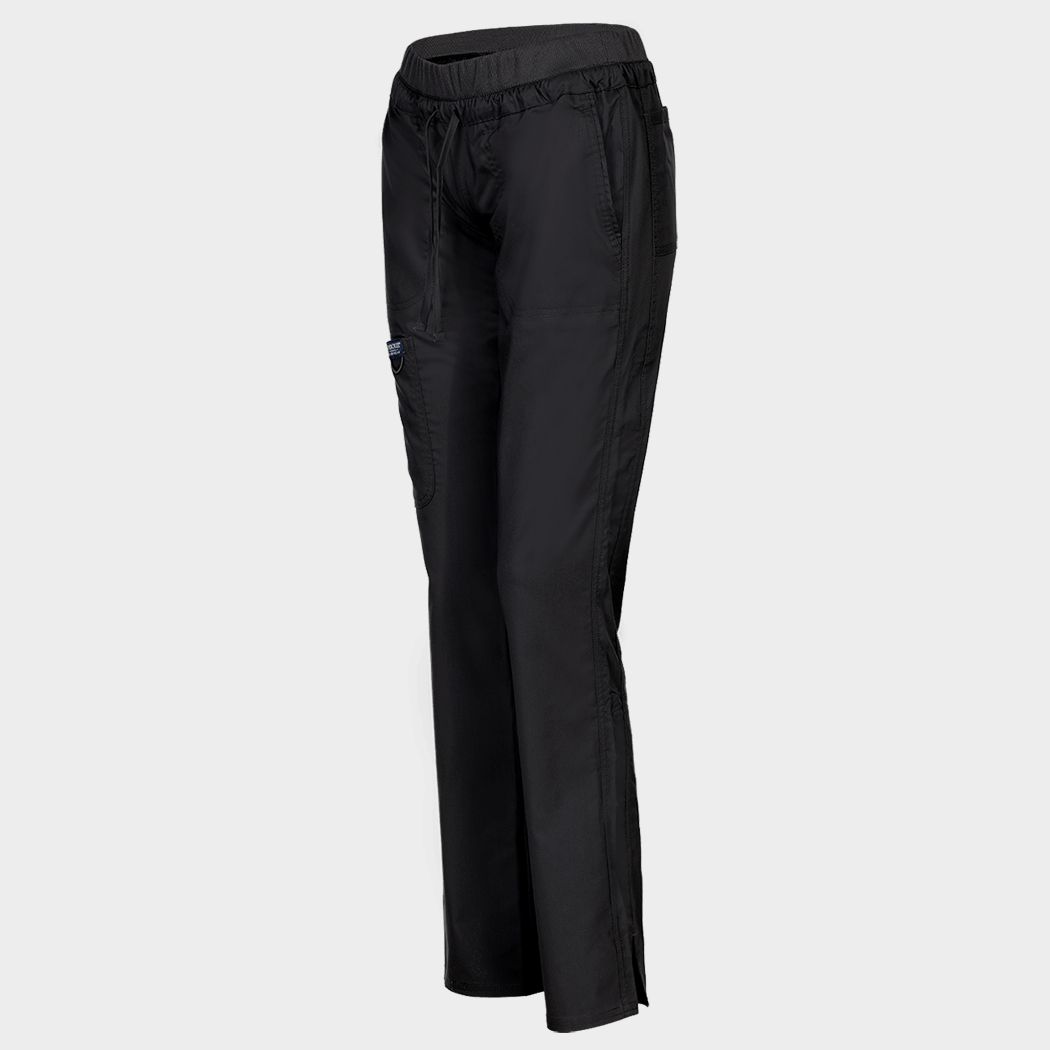 Γυναικείο ιατρικό παντελόνι CHEROKEE MR TAPERED BLACK WWE105 - 4
