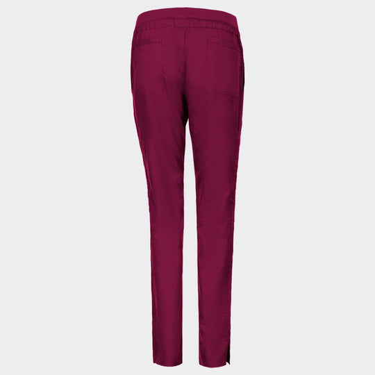 Pantaloni medicali de damă CHEROKEE MR TAPERED VIȘINIU WWE105 - 2