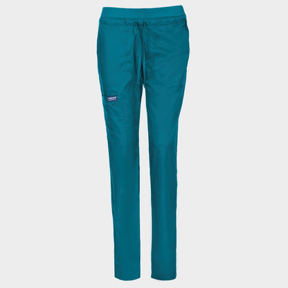 Дамски медицински панталон CHEROKEE MR TAPERED PETROL WWE105 - 1