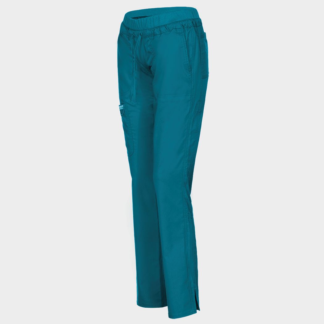 Дамски медицински панталон CHEROKEE MR TAPERED PETROL WWE105 - 3