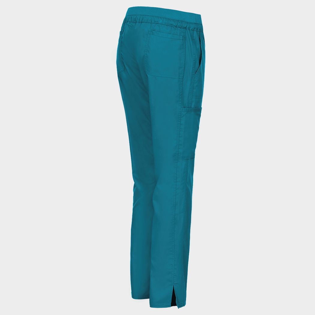 Дамски медицински панталон CHEROKEE MR TAPERED PETROL WWE105 - 6
