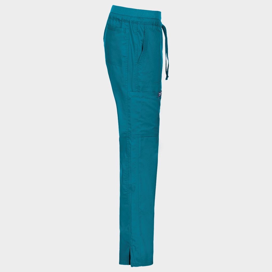 Дамски медицински панталон CHEROKEE MR TAPERED PETROL WWE105 - 7