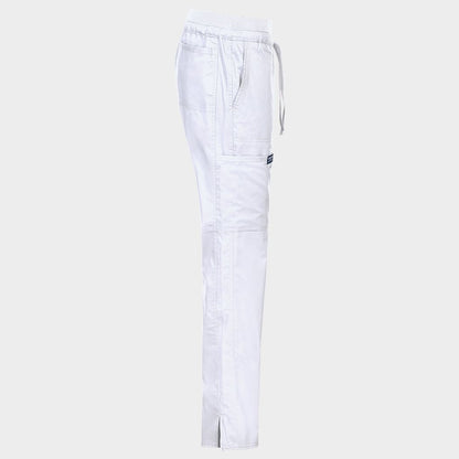 Women's medical pants CHEROKEE MR TAPERED WHITE WWE105 - 6