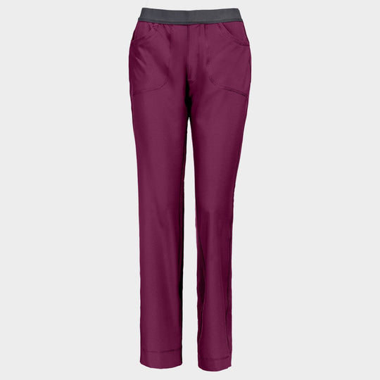 Pantaloni medicali pentru femei CHEROKEE SLIM VIȘINIU CKE1124A - 1