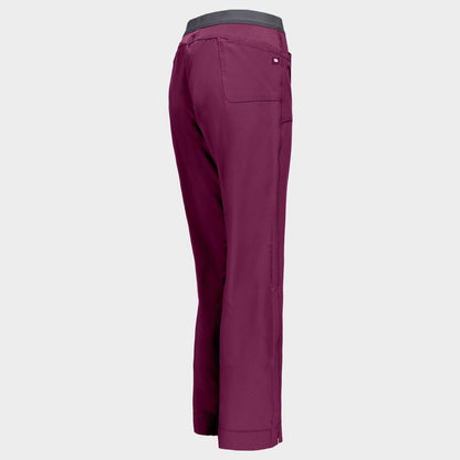 Γυναικείο ιατρικό παντελόνι CHEROKEE SLIM BORDEAUX CKE1124A - 4
