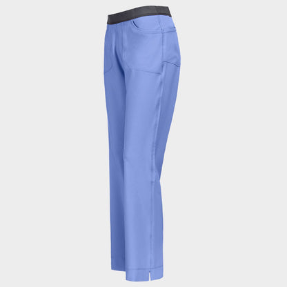 Women's medical pants CHEROKEE SLIM LIGHT BLUE CKE1124A - 3