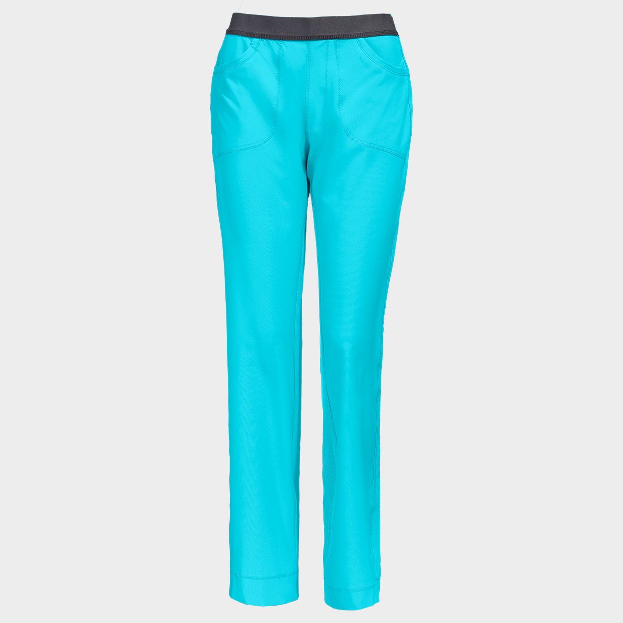 Women's medical pants CHEROKEE SLIM TURQUOISE CKE1124A - 1