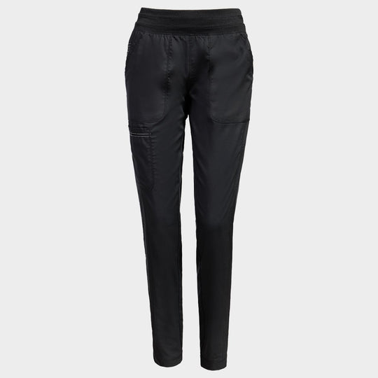 Pantaloni medicali pentru femei CHEROKEE R JOGGER NEGRU WWE011 - 1