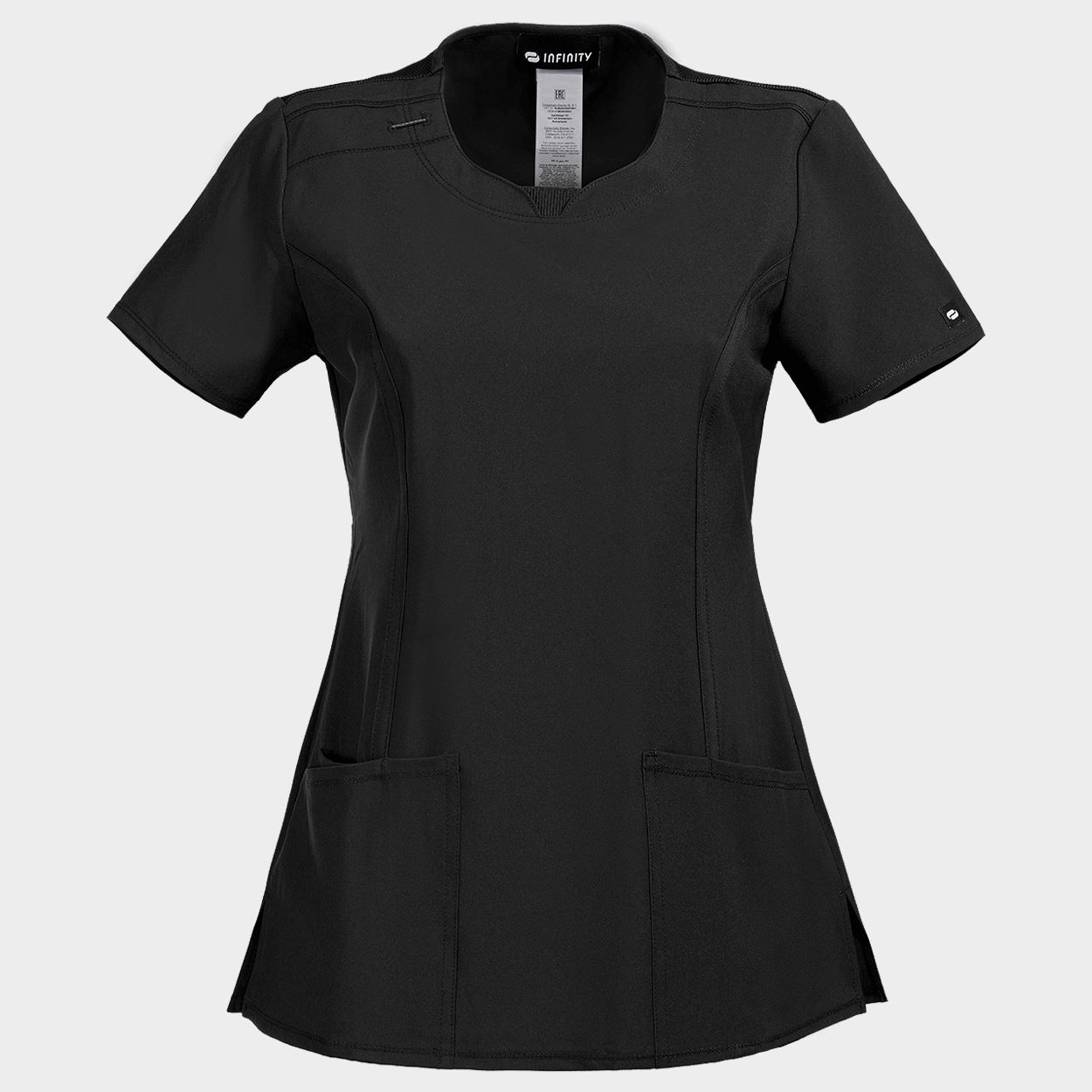 Γυναικεία ιατρική μπλούζα CHEROKEE ROUD BLACK CKE2624A - 1