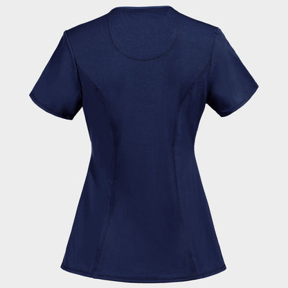 Women's medical tunic CHEROKEE ROUD DARK BLUE CKE2624A - 2