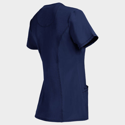 Women's medical tunic CHEROKEE ROUD DARK BLUE CKE2624A - 4