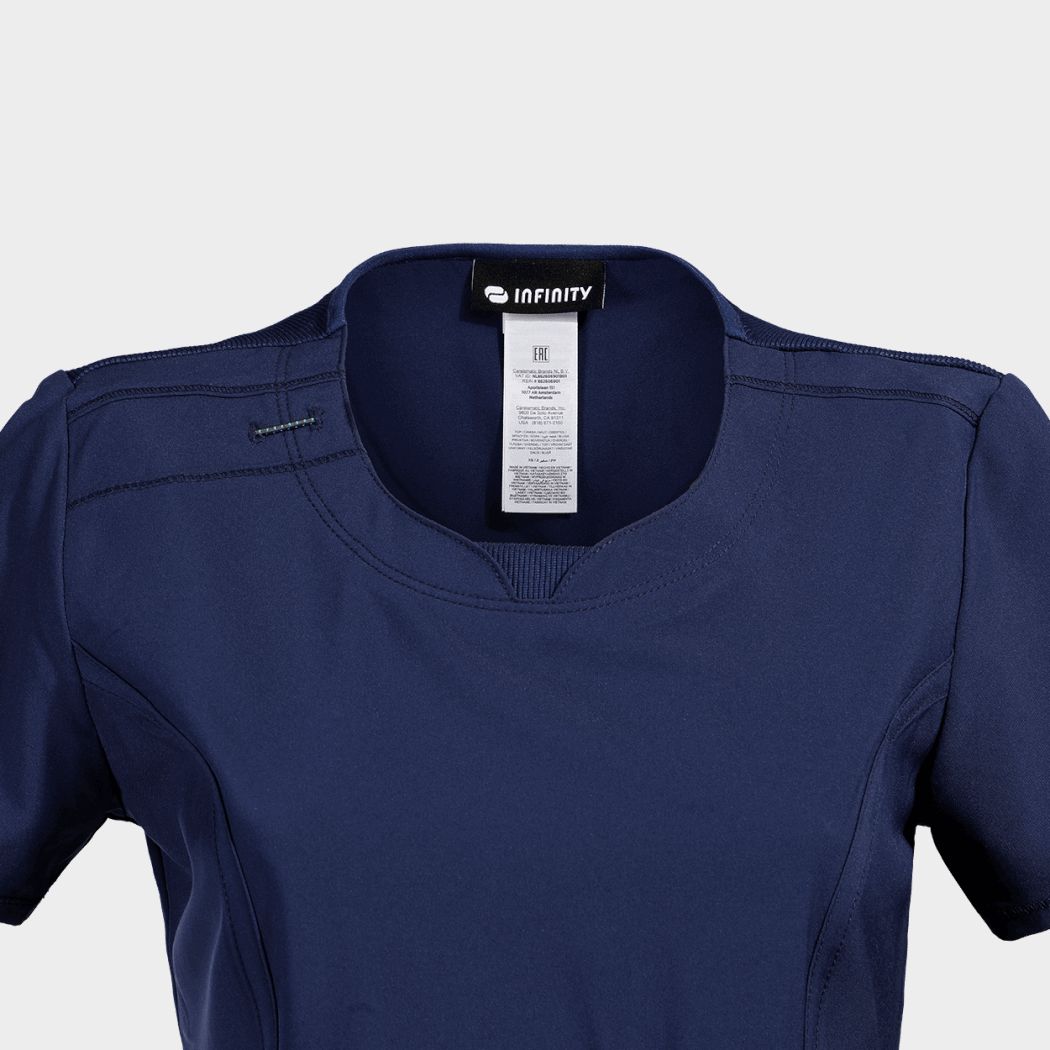 Women's medical tunic CHEROKEE ROUD DARK BLUE CKE2624A - 5