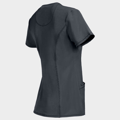 Γυναικεία ιατρική μπλούζα CHEROKEE ROUD GREY CKE2624A - 4