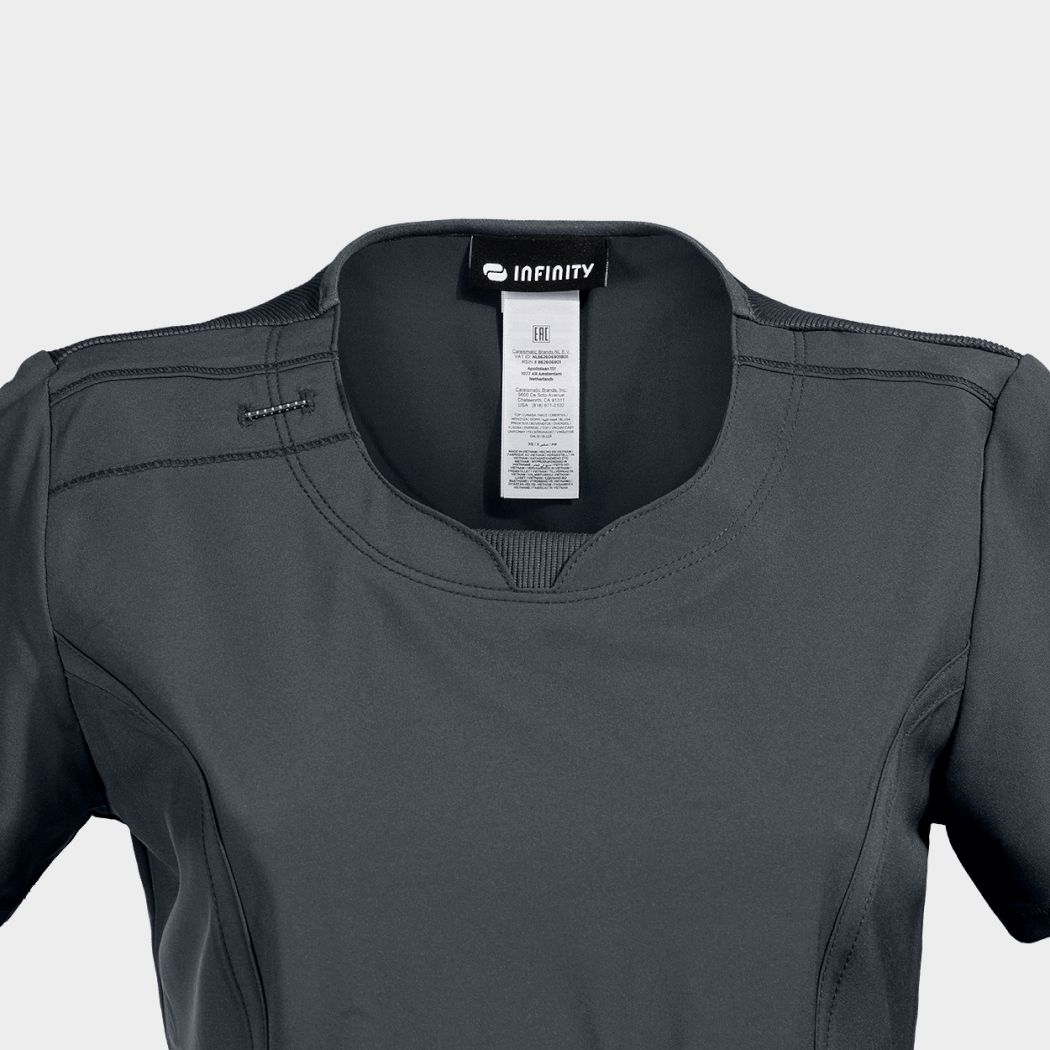 Γυναικεία ιατρική μπλούζα CHEROKEE ROUD GREY CKE2624A - 5