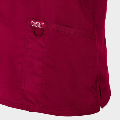 Tunică medicală de damă CHEROKEE V-NECK VIȘINIU WWE620 - 6