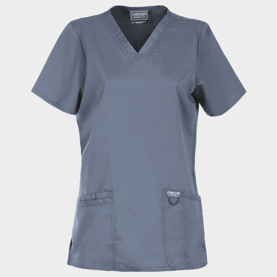 Tunică medicală de damă CHEROKEE V-NECK GRI WWE620 - 1