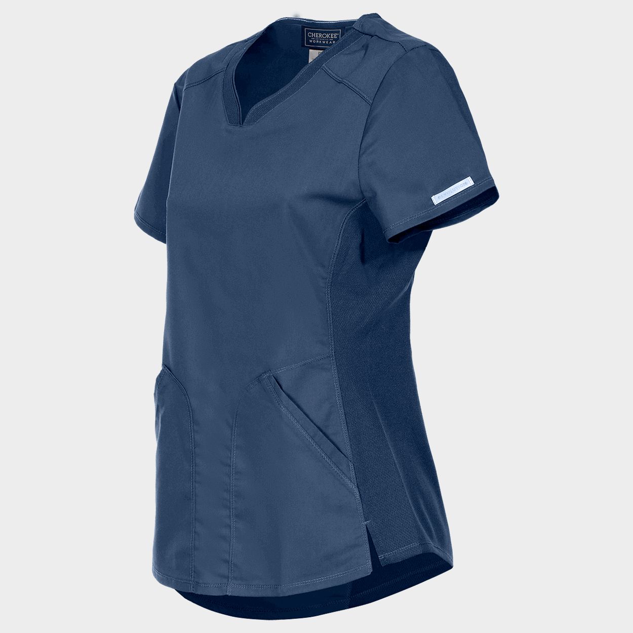 Women's medical tunic CHEROKEE V-NECK NAVY WWE601 - 3