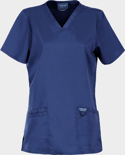 Дамска медицинска туника CHEROKEE V-NECK DARK BLUE WWE620 - 1